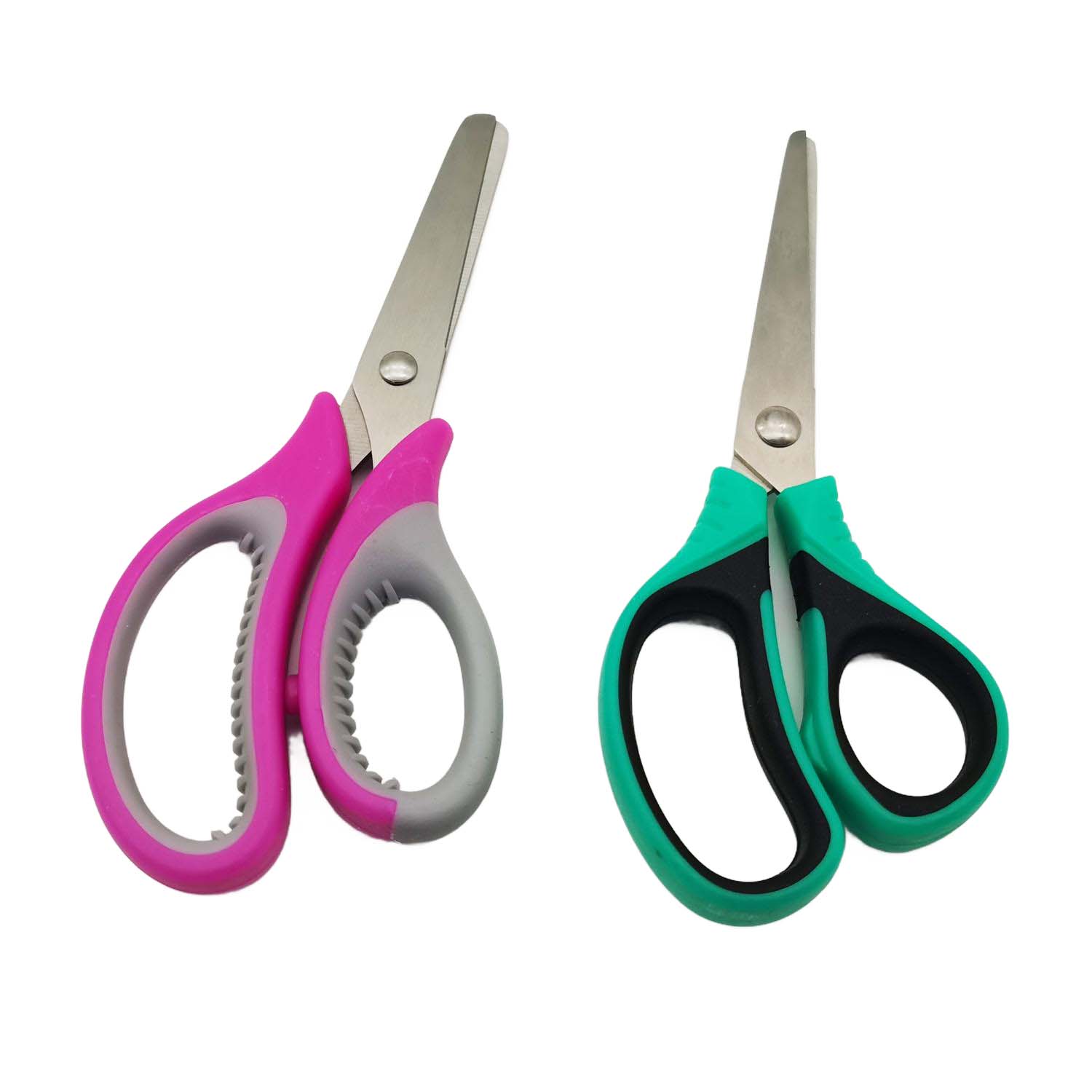 Customized Colorful Multipurpose Fashionable Office School Stationery Handmade Mini Paper Cutting Kids Educational Scissors Set